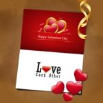 Red Love Heart, Valentines Day Concept Stock Photo