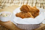 Fried Chicken Stock Photo