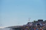 Airbourne Airshow At Eastbourne 2014 Stock Photo