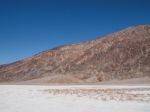 Badwater Basin In Death Valley Stock Photo