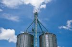 Silo In Thailand Stock Photo