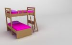 Bunk Bed Stock Photo