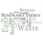 Ecology Earth Concept Word Collage. Environmental Poster Design Stock Photo