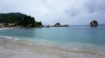 The Gulf Of The Ionian Sea At The City Of Parga, Greece Stock Photo