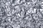 Foil Background Pattern-ice Look-cool Silver Stock Photo