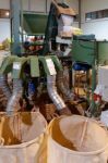 Sao Bras De Alportel, Algarve/portugal - March 9 : Cork Factory Stock Photo