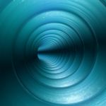 Blue Swirl Background Stock Photo