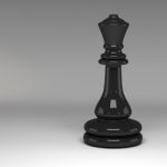 3d Chess Pieces Stock Photo