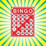 Illustration Of Bingo Card Stock Photo