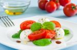 Caprese Salad Stock Photo