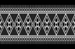 Geometric Ethnic Pattern Stock Photo