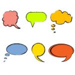 Speech Bubbles Stock Photo