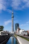 Tokyo Skytree Stock Photo