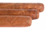 Genuine Cuban Cigars Stock Photo