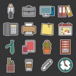 Office Icon Stock Photo