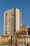 Brighton, East Sussex/uk - January 26 : View Of Apartment Buildi Stock Photo