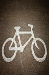 Bicycle Sign Stock Photo