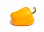 One Yellow Sweet Pepper Stock Photo