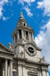 View Of St Paul's Cathedral Stock Photo