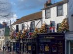 Tunbridge Wells, Kent/uk - January 5 : Christmas Display In Roya Stock Photo