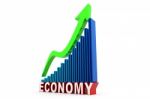 Economical Business Graph Stock Photo