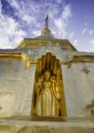 Buddha S Tatue In Phra Singh Temple, Chiang Mai Thailand Stock Photo