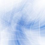 Blue Curved Abstract Background Stock Photo