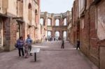 Witley Court Ruins Stock Photo