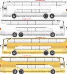 Bus Graphic Stock Photo