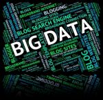 Big Data Meaning Large Information And Fact Stock Photo