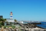 Coastline Landscape In Cascais, Portugal Stock Photo