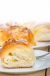 Sweet Bread Donut Cake Stock Photo