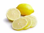 Lemon Slice Stock Photo