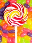 Colorful Lollipop Stock Photo