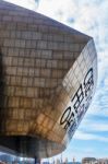 Cardiff/uk - August 27 : Millennium Centre In Cardiff On August Stock Photo