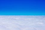 Sky And Soft Clouds Background Stock Photo