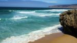 Wild Beach Of Atlantic  Ocean Stock Photo