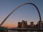 Gateshead, Tyne And Wear/uk - January 20 : View Of The Millenniu Stock Photo