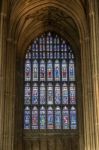 Interior View Of Canterbury Cathedral Stock Photo