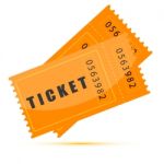 Movie Tickets Stock Photo