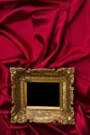 Gold Picture Frame Stock Photo