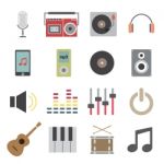 Music Icon Stock Photo