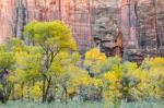 Pulpit Rock In Zion Stock Photo