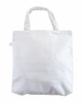 White Tote Bag Stock Photo