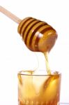 Honey Dipper Stock Photo