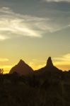 Mount Beerwah In The Afternoon Sun Stock Photo