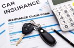 Car Insurance Claim Concept Stock Photo