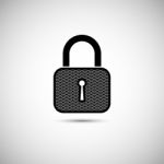 Lock Icon Stock Photo