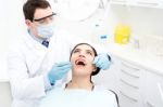 Annual Dental Checkup Is Important Too Stock Photo