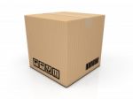 Cardboard Box Stock Photo